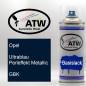 Preview: Opel, Ultrablau Perleffekt Metallic, GBK: 400ml Sprühdose, von ATW Autoteile West.